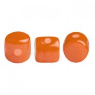 Cuentas de vidrio Minos® par Puca® - Opaque apricot 02020/32089